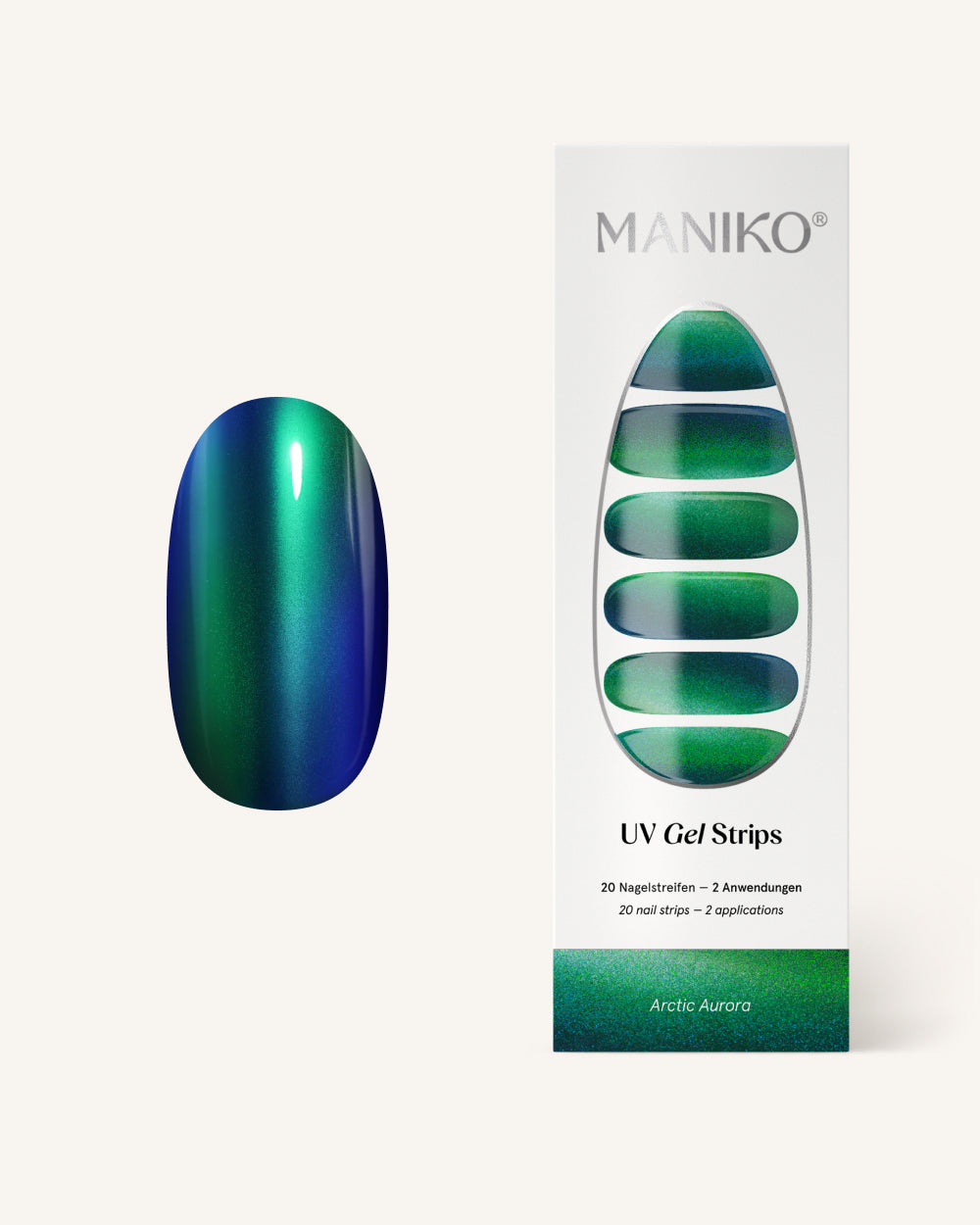 maniko-arctic-aurora-uv-gel-strips-duochrome image 1