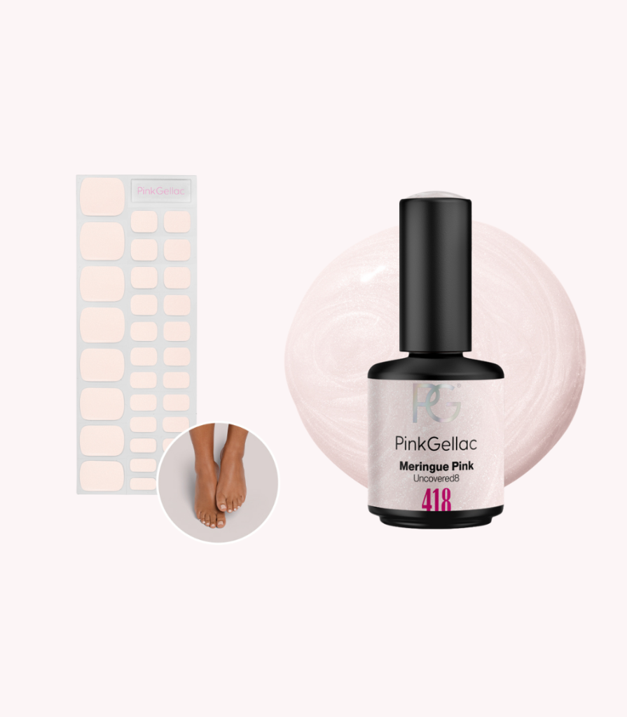 pink-gellac-418-meringue-pink-set-mani-pedi-bundle-mit-gellack image 1