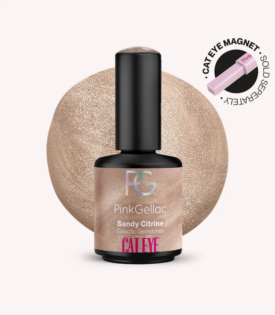 pink-gellac-cat-eye-sandy-citrine-magnet-gel-nagellack image 1