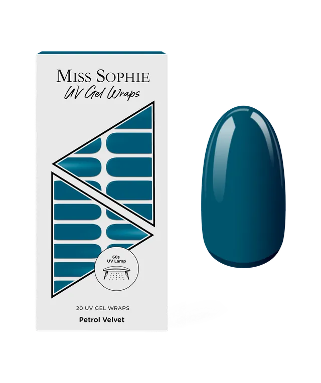 miss-sophie-petrol-velvet-uv-gel-nagelfolie-tiefes-petrol image 1