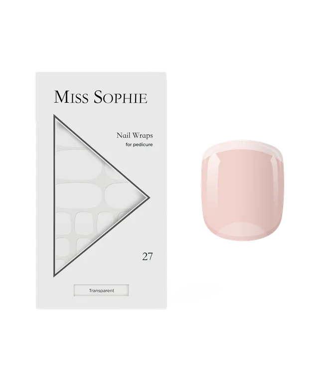 miss-sophie-transparent-pedicure-nail-wraps-f-r-fu-n-gel image 1
