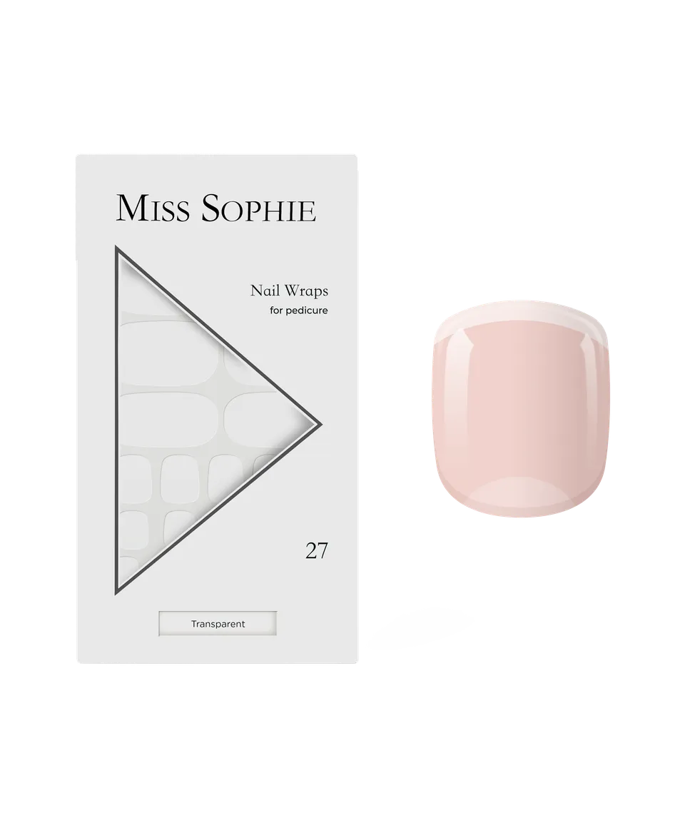 miss-sophie-transparent-pedicure-nail-wraps-f-r-fu-n-gel image 1