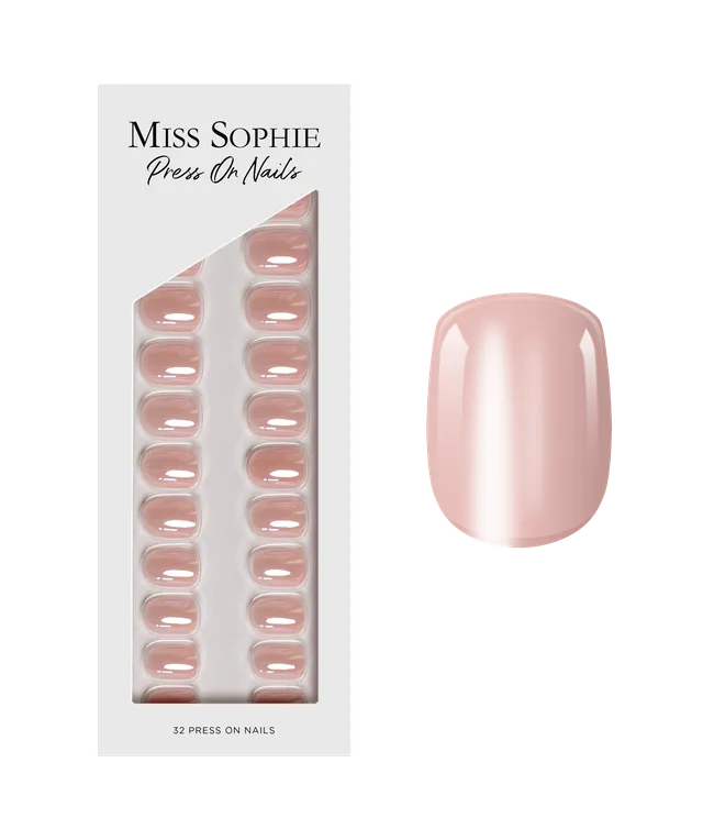 miss-sophie-ballet-pink-press-on-nails-extra-short-square image 1