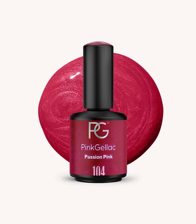 pink-gellac-104-passion-pink-gel-nagellack-mit-perlmutt image 1