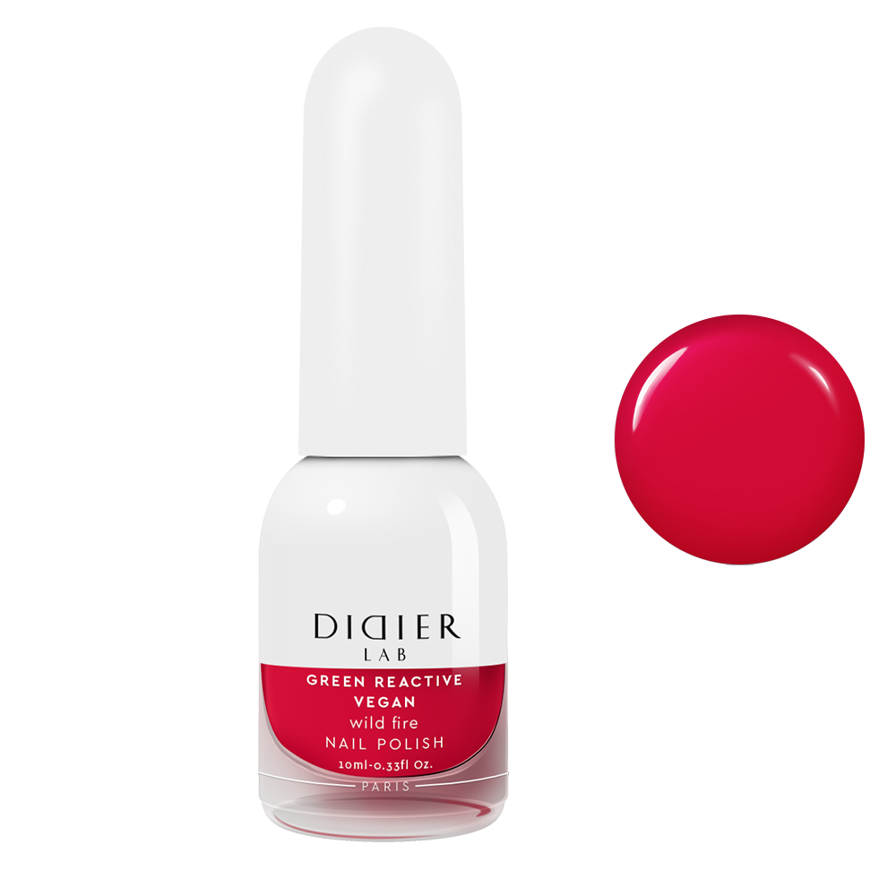 didier-lab-veganer-nagellack-wild-fire-rot-10-ml image 1