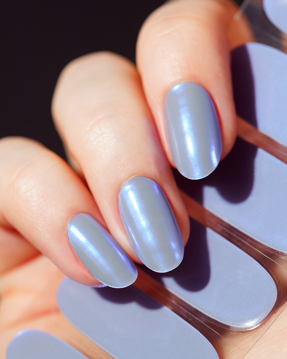 maniko-chrome-denim-uv-uv-gel-strips image 2