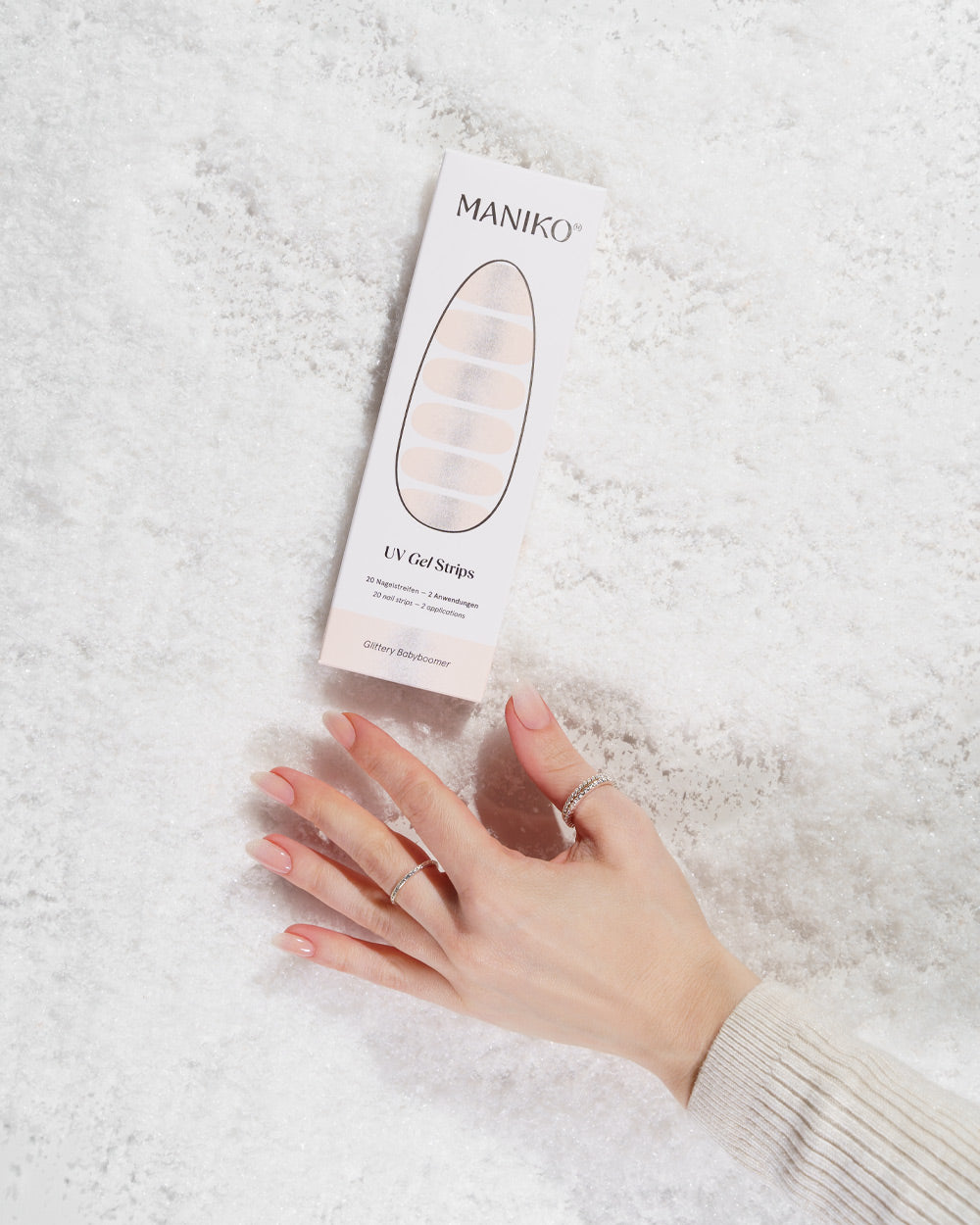 maniko-glittery-babyboomer-uv-gel-strips image 5