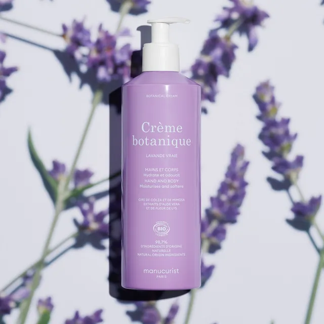 manucurist-botanische-handcreme-echter-lavendel-cosmos-organic-500-ml image 1