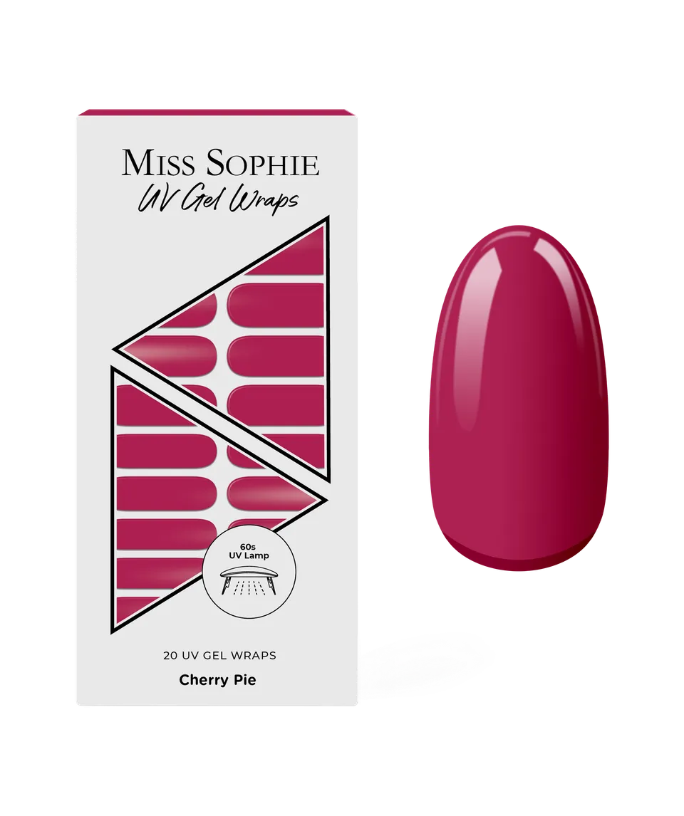 miss-sophie-cherry-pie-uv-gel-nagelfolie-kirschrot image 1