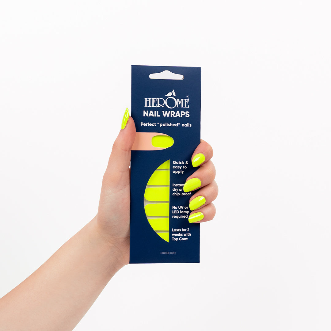 her-me-nagelfolien-neongelb-nail-wraps-ohne-uv-lampe image 3