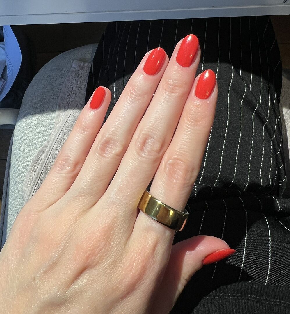 Perfektes Rot-Orange