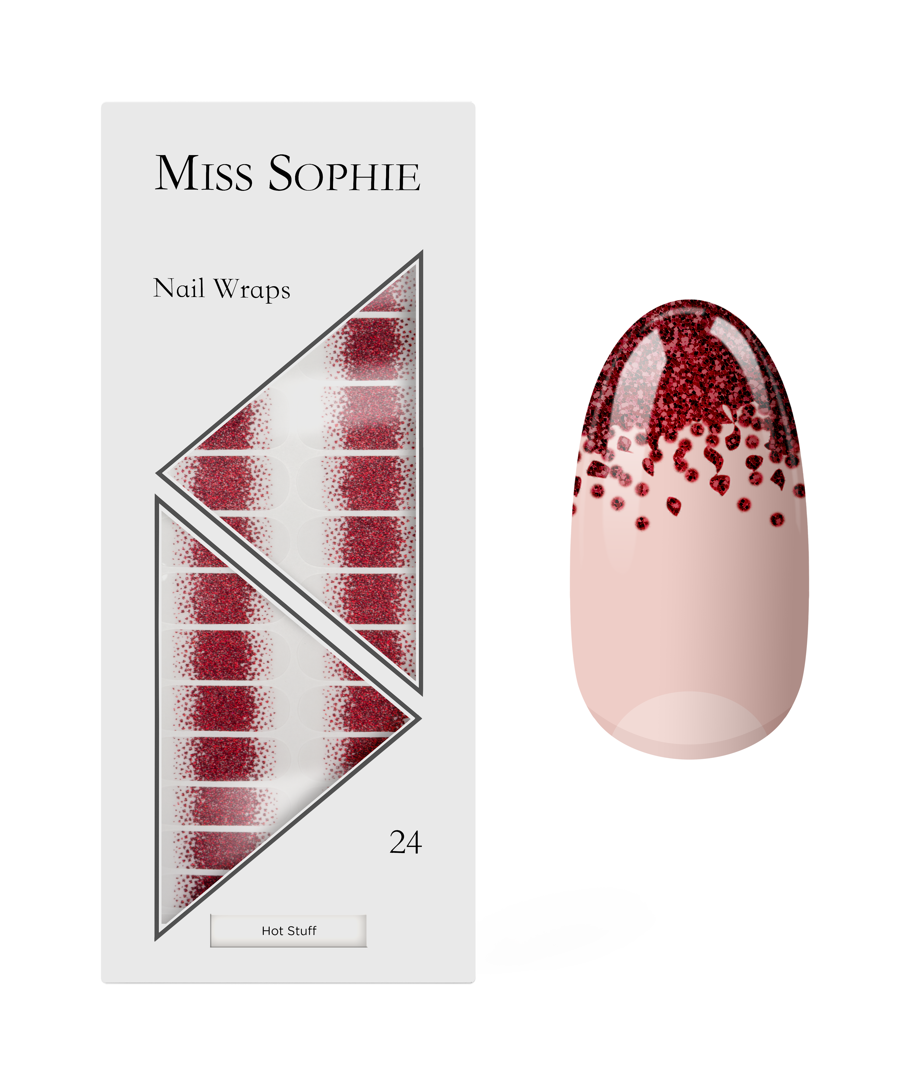 miss-sophie-hot-stuff-glitzer-nagelfolien image 1
