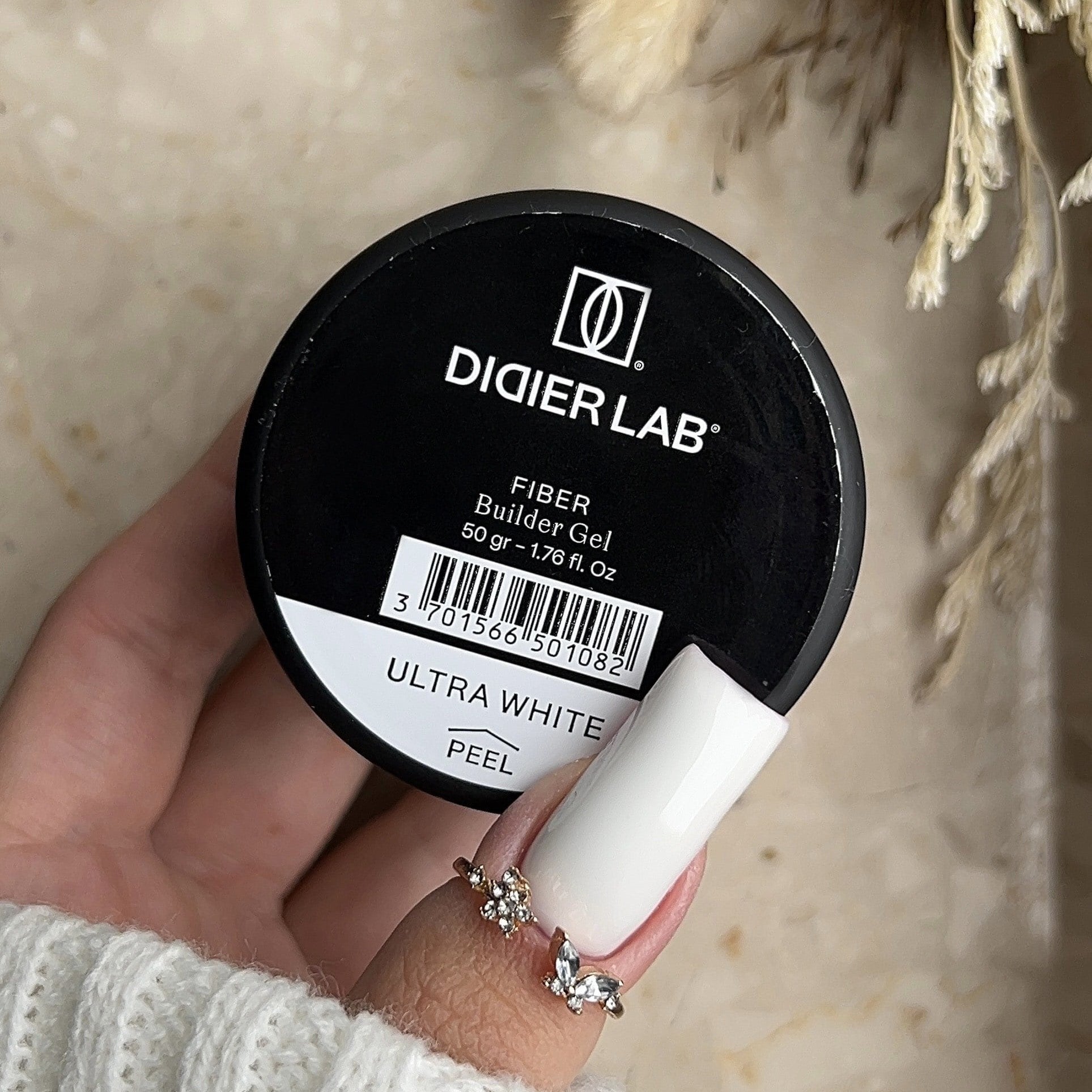 didier-lab-fiber-builder-gel-ultra-white-50g image 1
