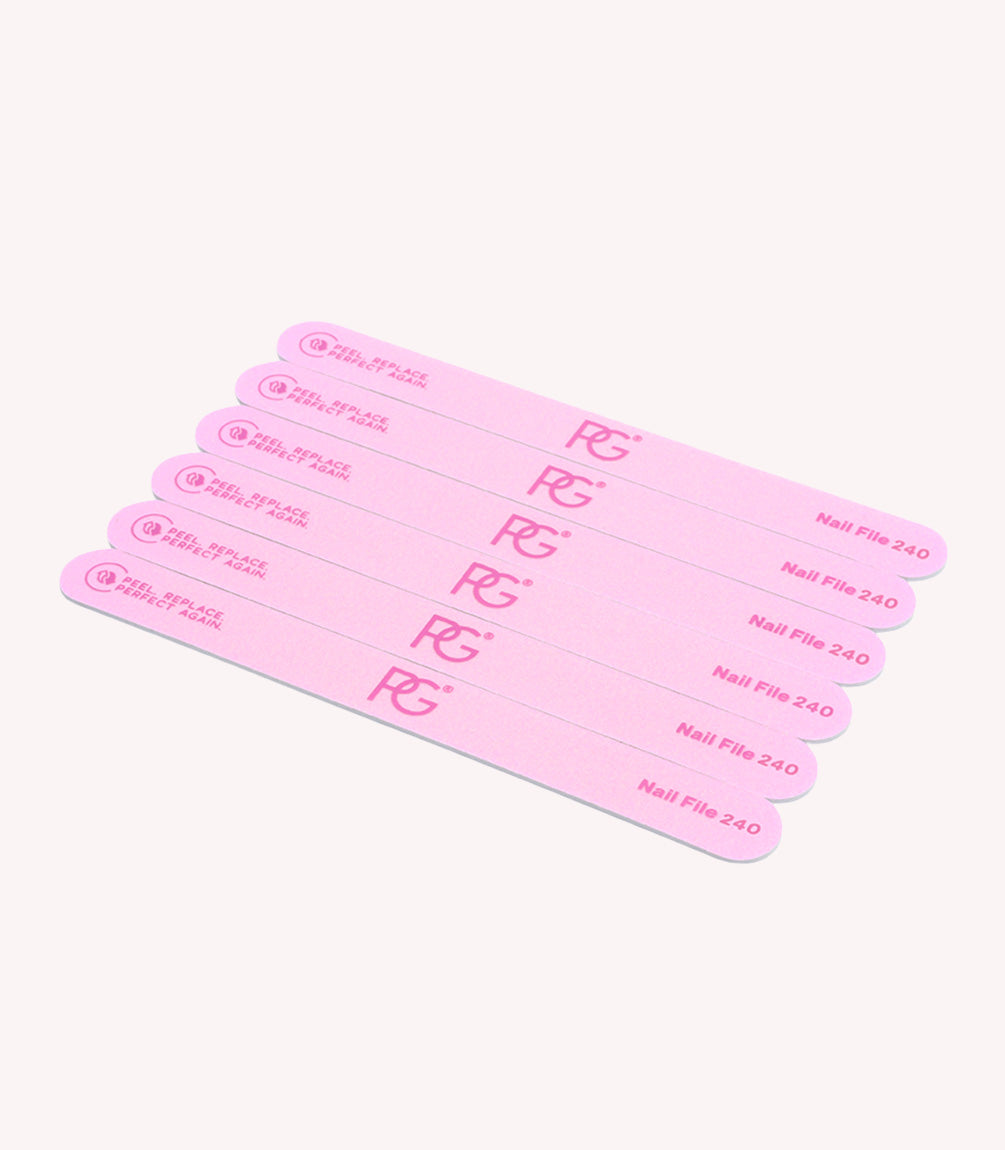 pink-gellac-refills-f-r-wiederverwendbare-nagelfeile-240-grit-6-feilenstreifen image 1