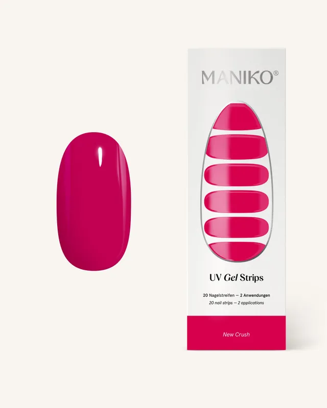 maniko-new-crush-uv-gel-strips-fuchsia image 1