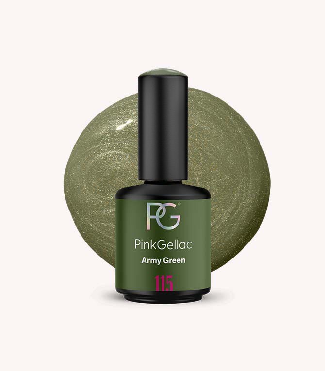 pink-gellac-115-army-green-gel-nagellack-perlmutt image 1