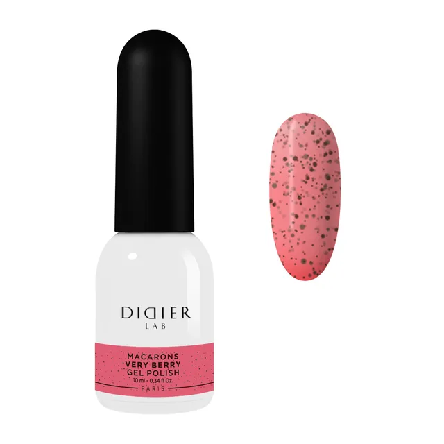 didier-lab-macarons-very-berry-uv-nagellack-10ml-pink-beere-hema-tpo-frei image 1