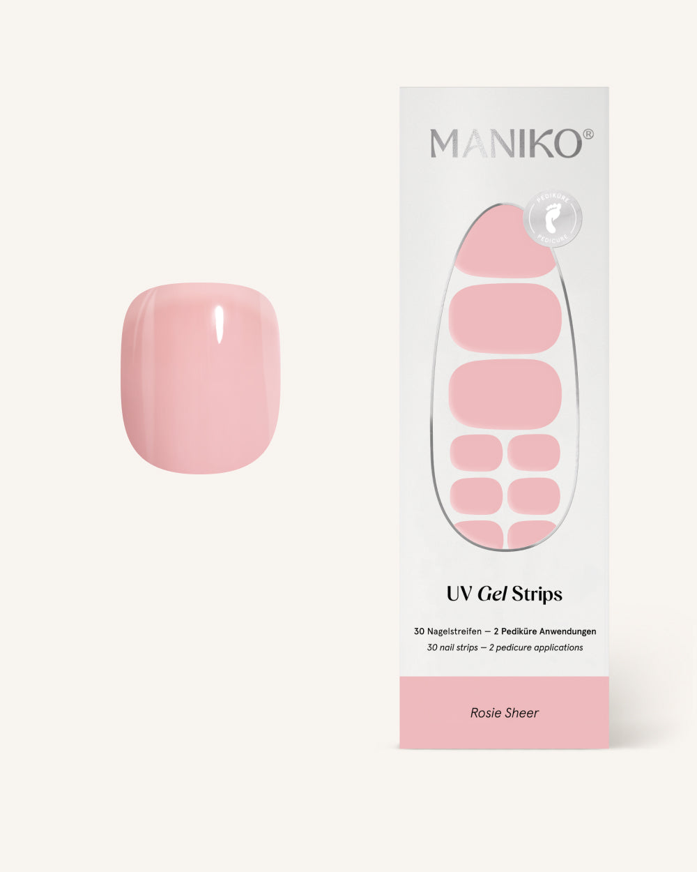 maniko-rosie-sheer-uv-pedi-gel-strips-pedik-re image 1