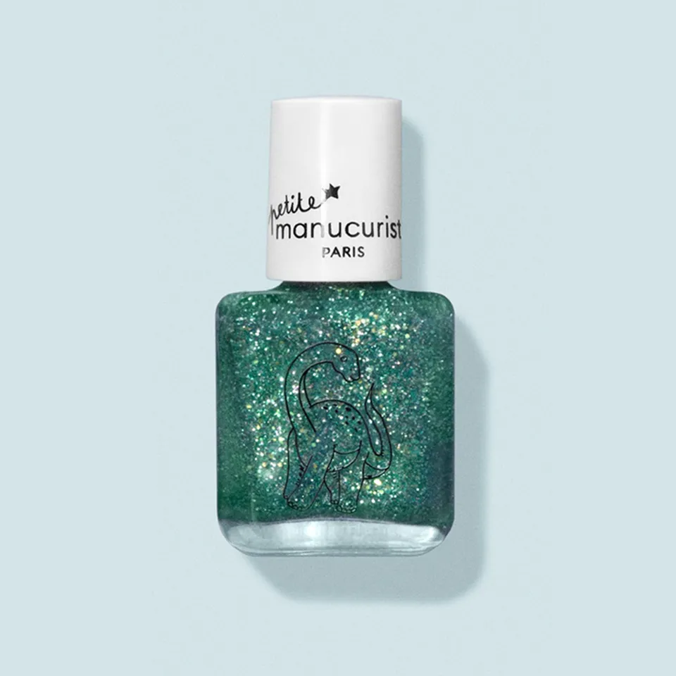 manucurist-marius-der-diplodocus-waldgr-ner-kids-nagellack-mit-glitzer image 1