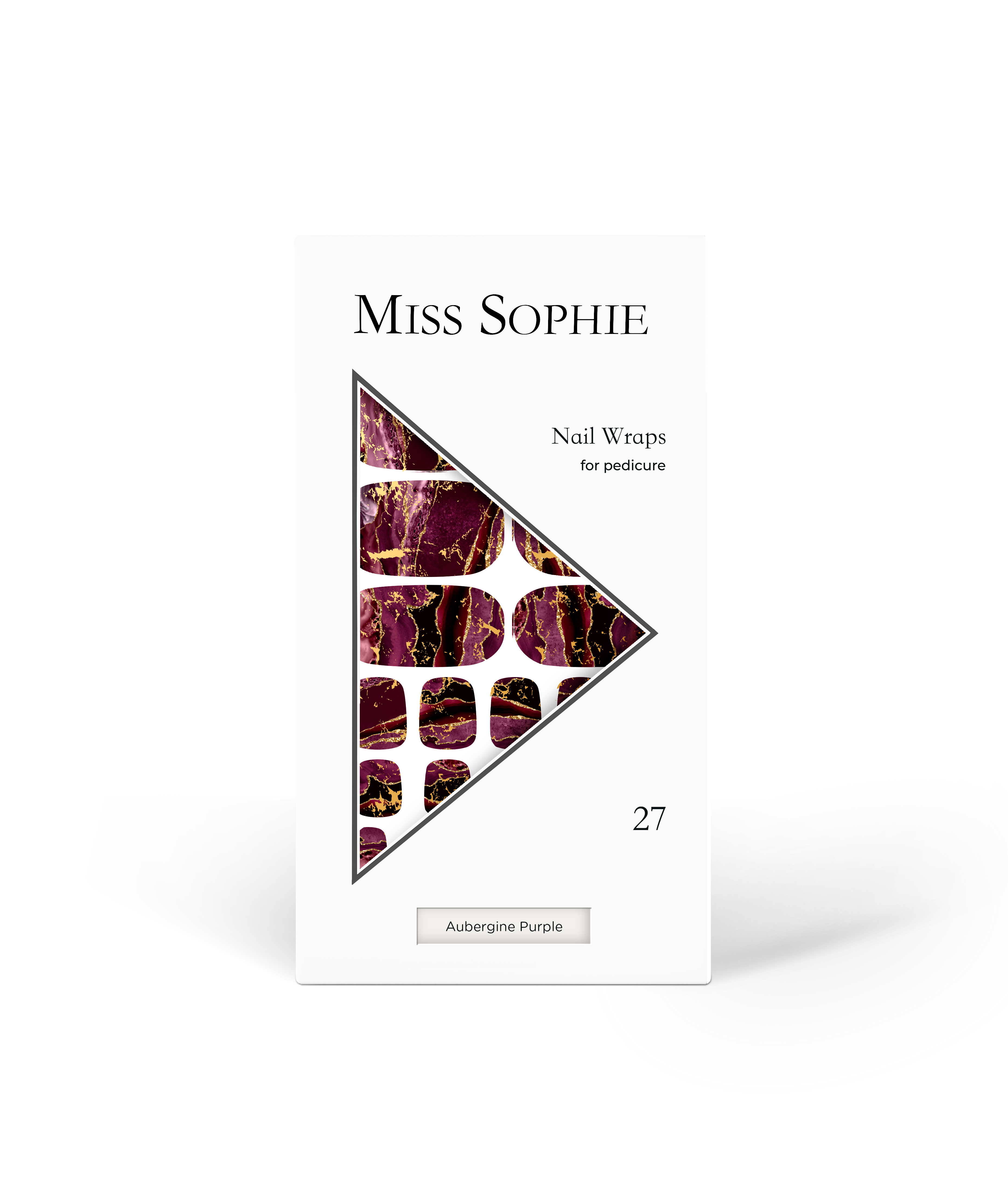 miss-sophie-aubergine-purple-pedicure-nagelfolien-marble-glitzer image 3