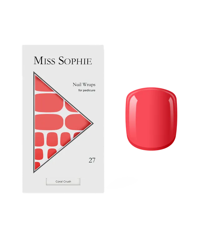 miss-sophie-coral-crush-pedicure-nagelfolien-f-r-zehenn-gel image 1