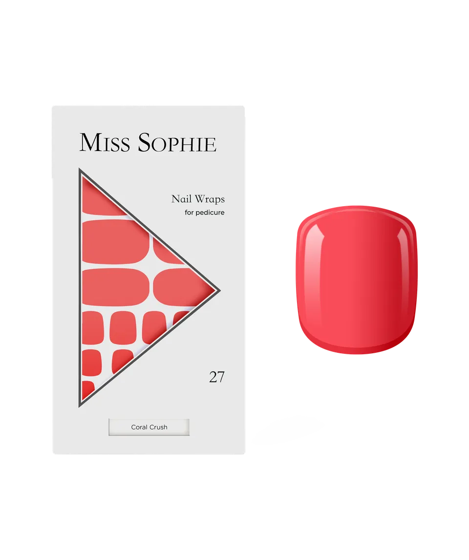 miss-sophie-coral-crush-pedicure-nagelfolien-f-r-zehenn-gel image 1