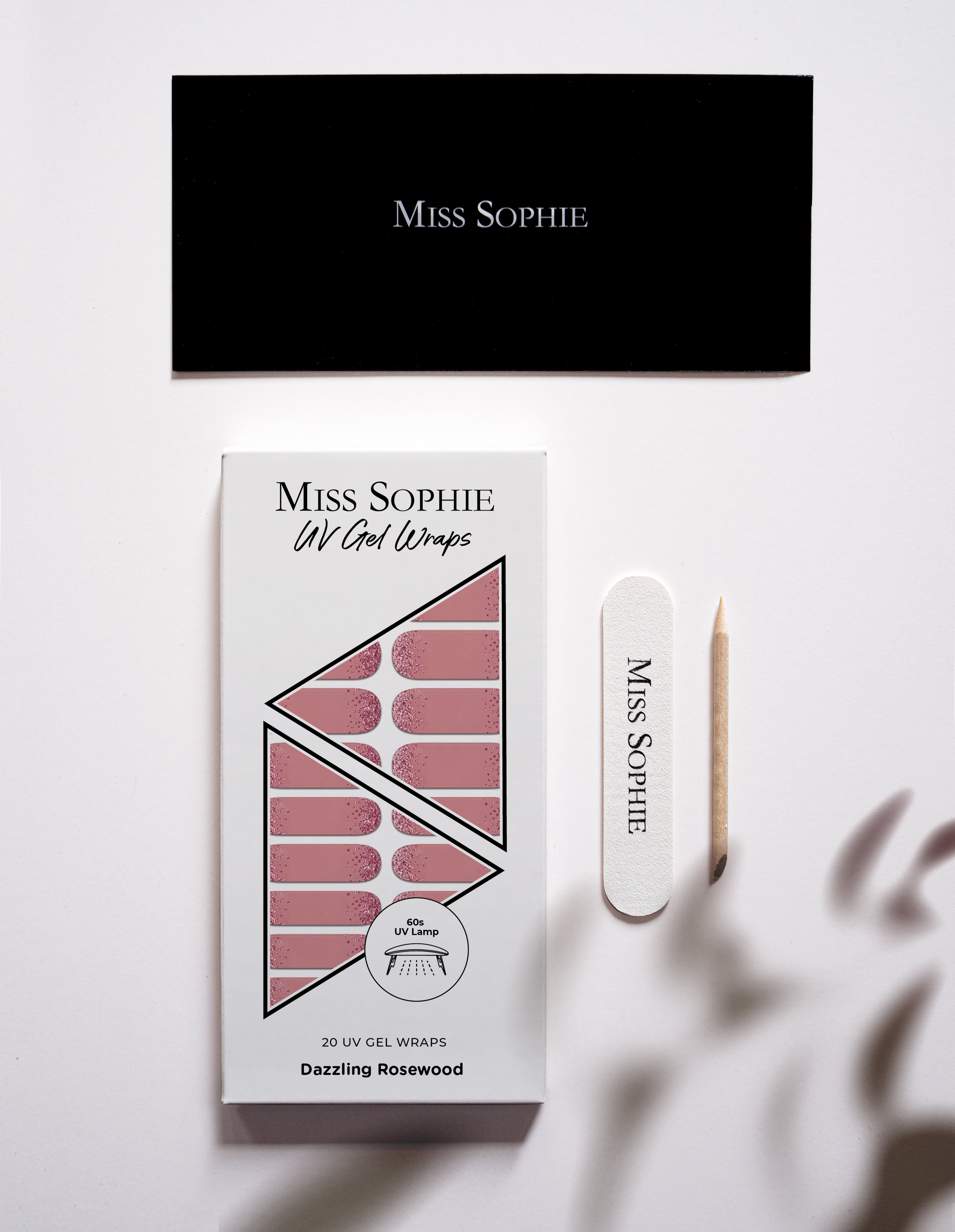 miss-sophie-dazzling-rosewood-uv-uv-gel-wraps-rosenholz-glitzer image 3