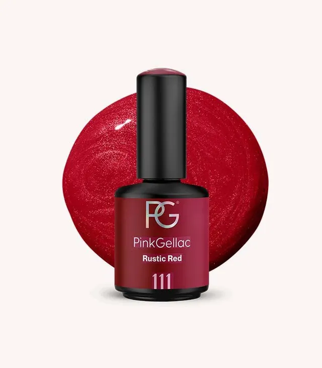 pink-gellac-111-rustic-red-gel-nagellack-weinrot-perlmutt image 1