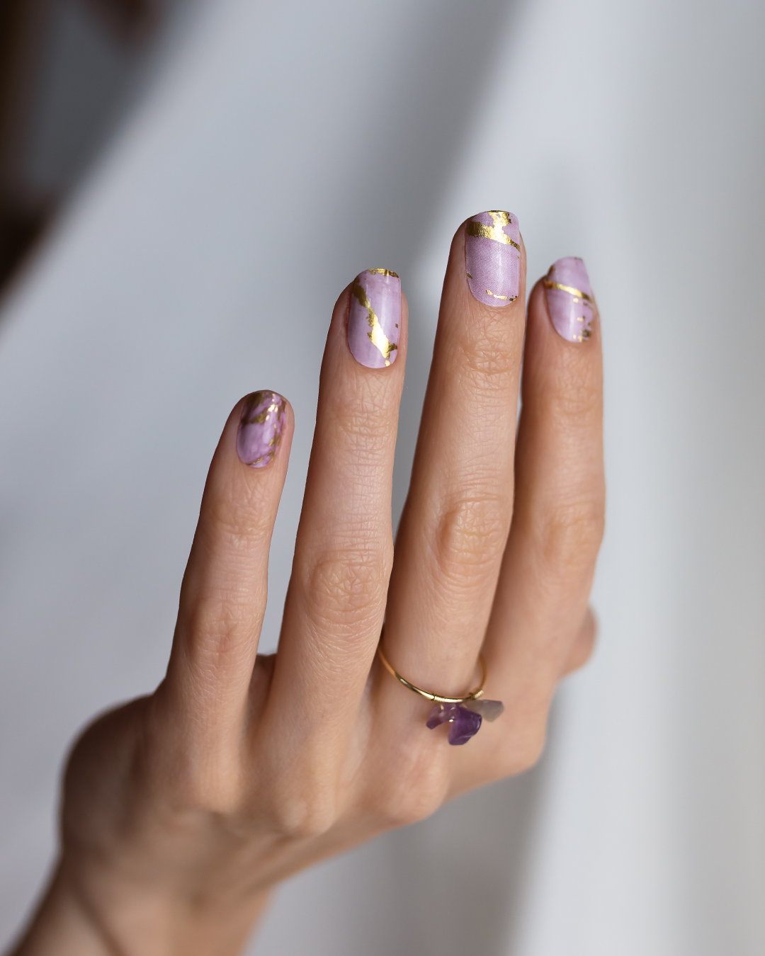miss-sophie-sweet-cupcake-uv-gel-nagelfolien-rosa-gold-marmor image 3