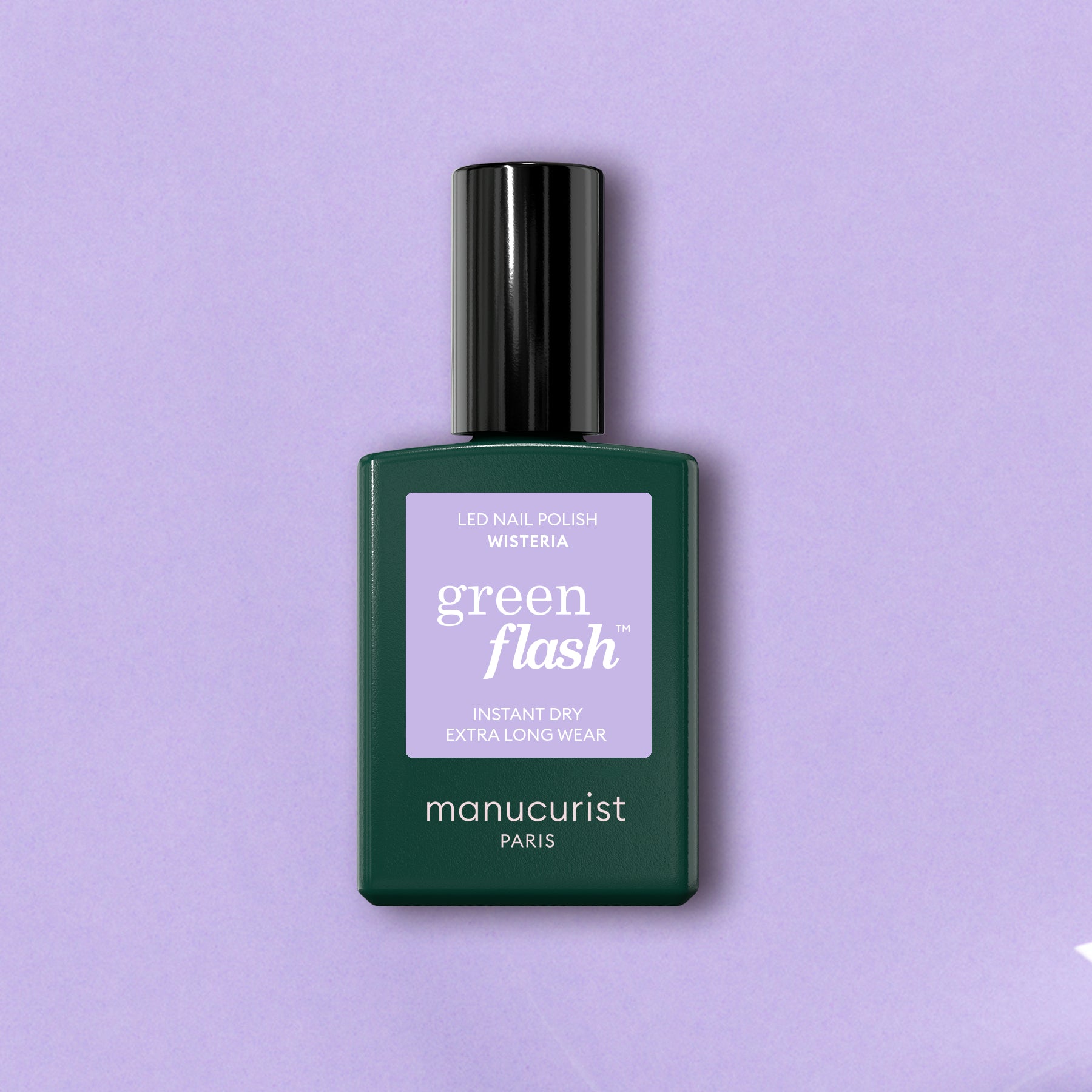 manucurist-green-flash-wisteria-halbpermanenter-gel-nagellack-pastellviolett image 1