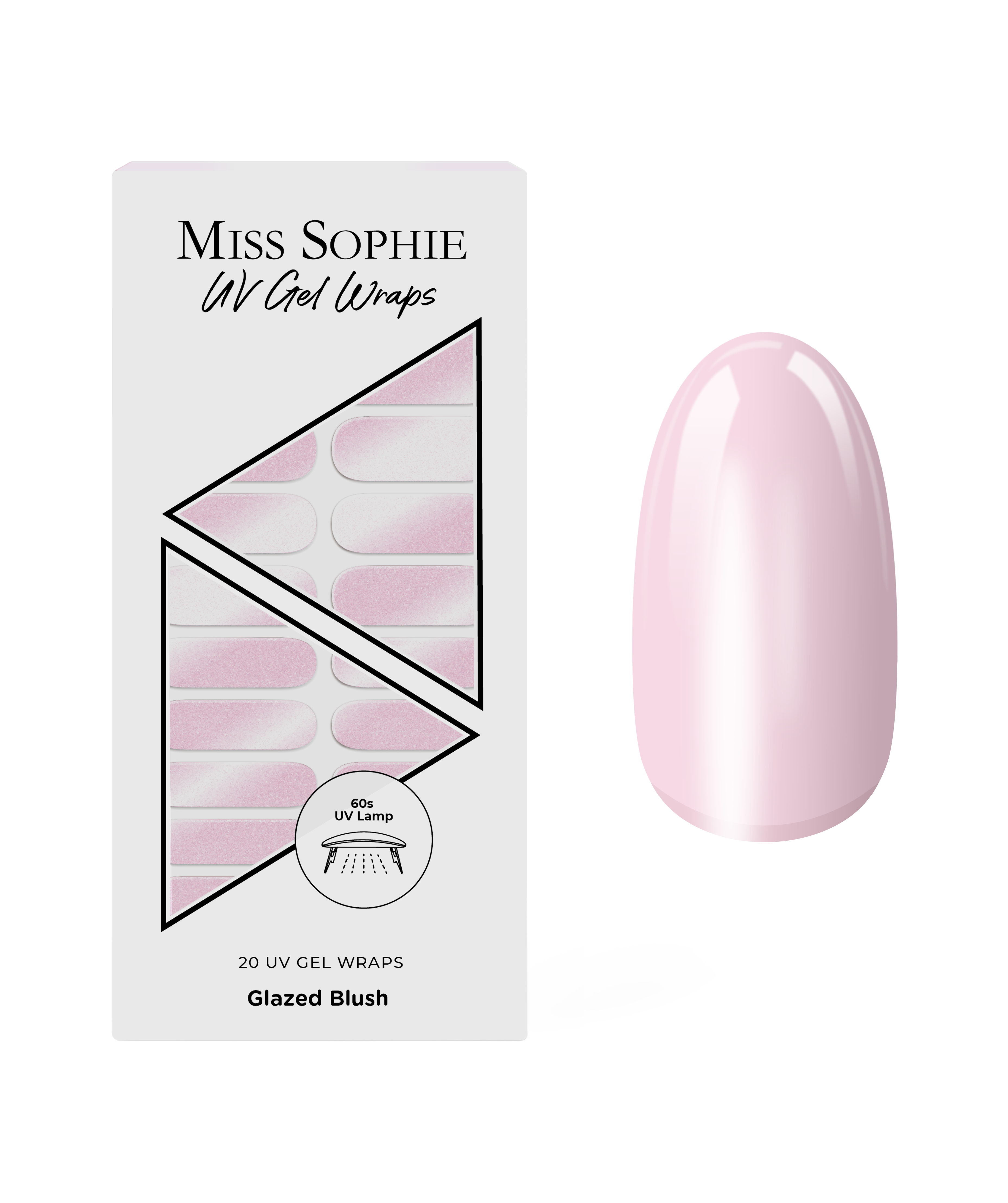 miss-sophie-glazed-blush-uv-gel-nagelfolien image 1