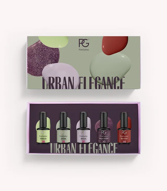 pink-gellac-urban-elegance-set-gel-nagellack-kollektions-set image 1