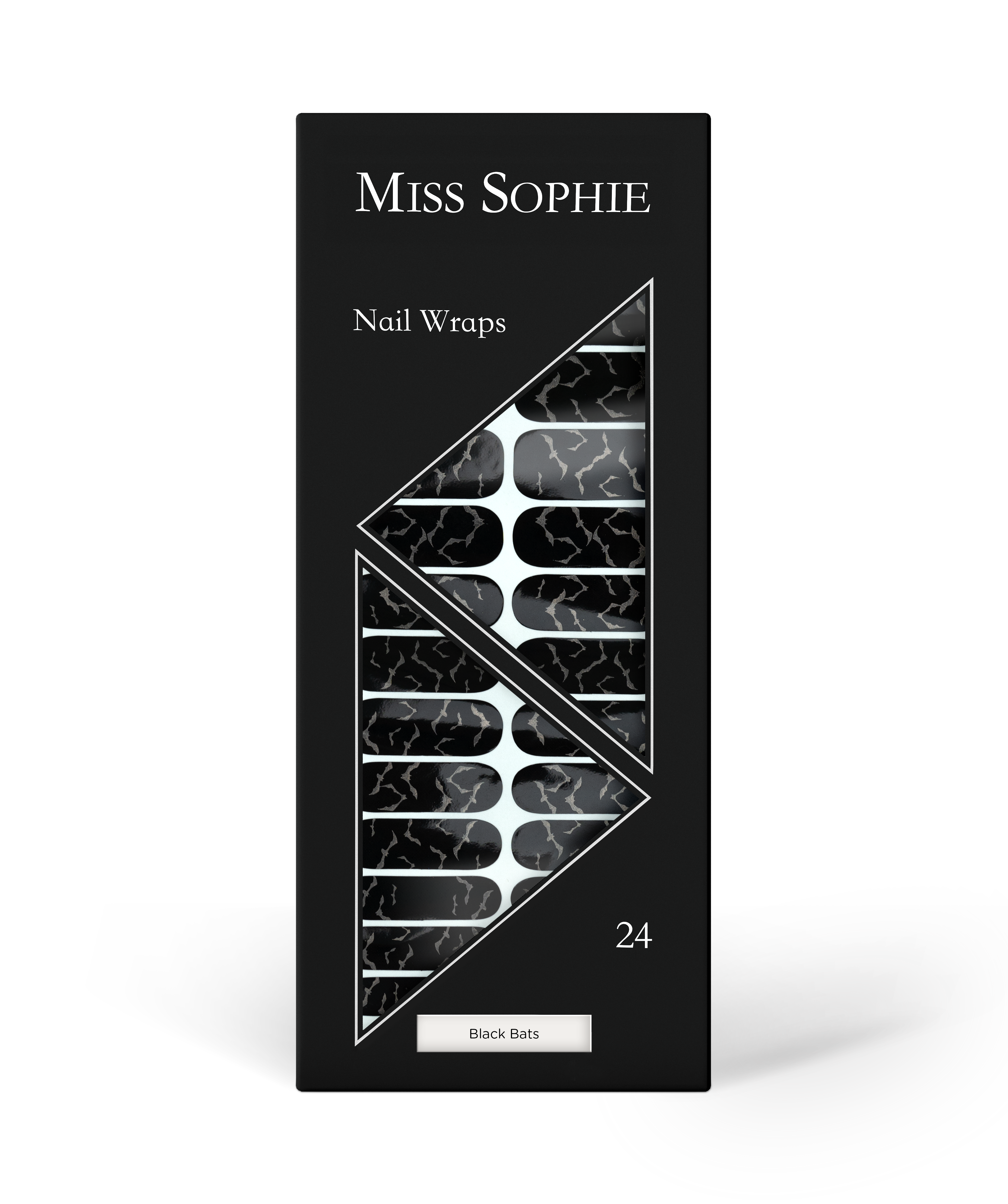 miss-sophie-black-bats-nail-wraps-halloween image 1