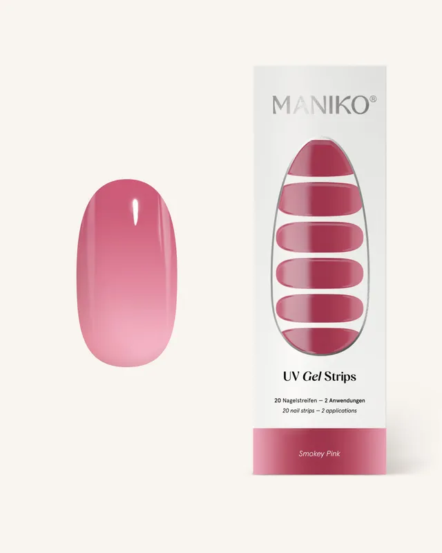 maniko-smokey-pink-uv-gel-strips-manik-re image 1