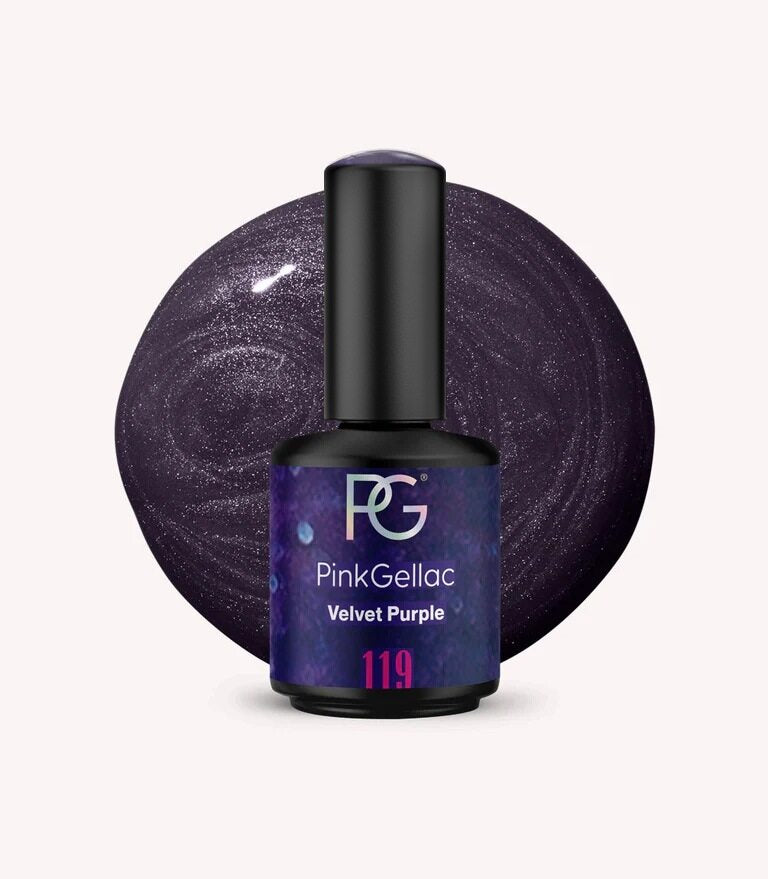 pink-gellac-119-velvet-purple-gel-nagellack-dunkel-lila-perlmutt image 1
