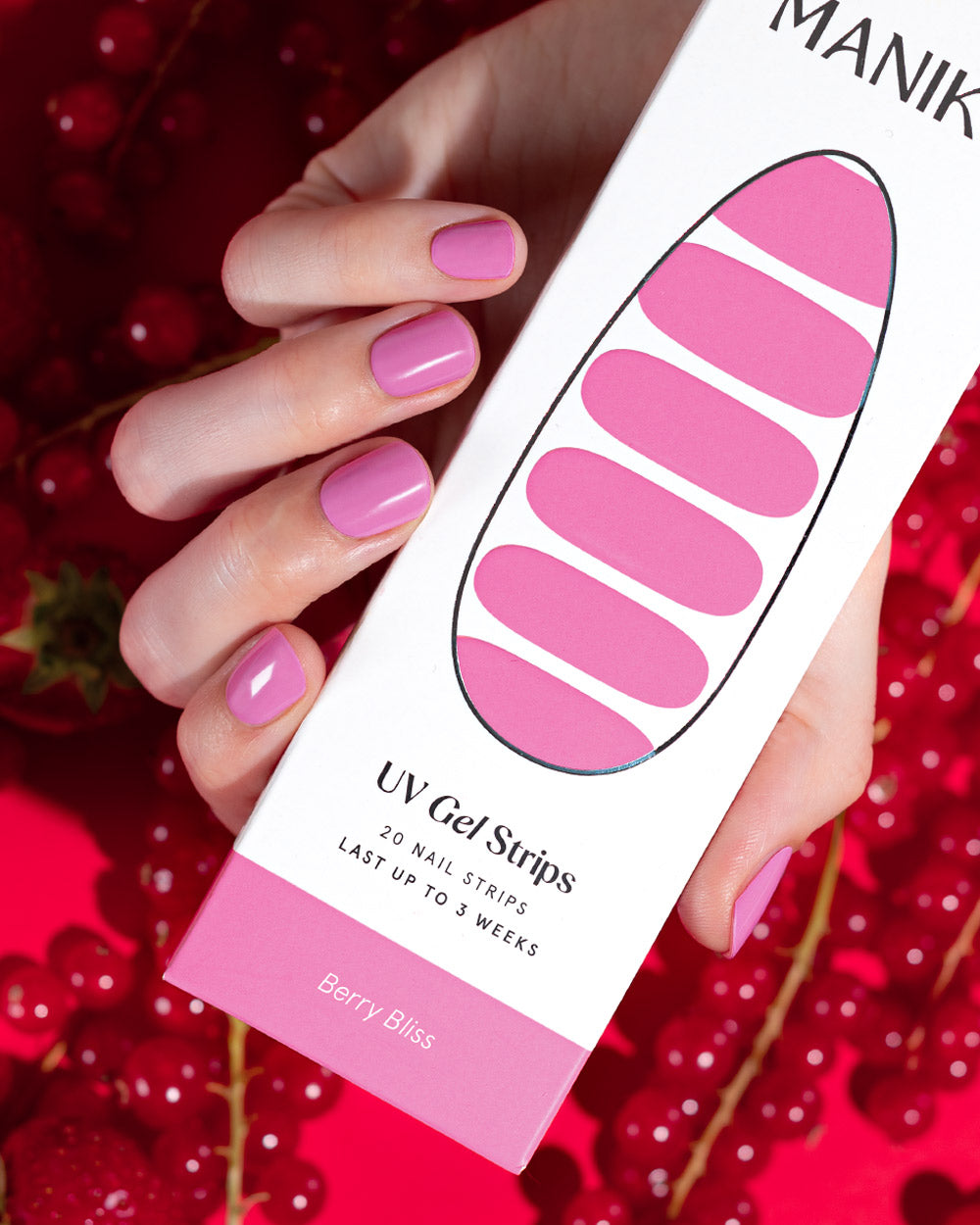 maniko-berry-bliss-uv-uv-gel-strips-pink-sommer image 5