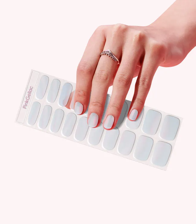 pink-gellac-011-fairytale-chrome-gel-nagelsticker-blau-spiegeleffekt image 1