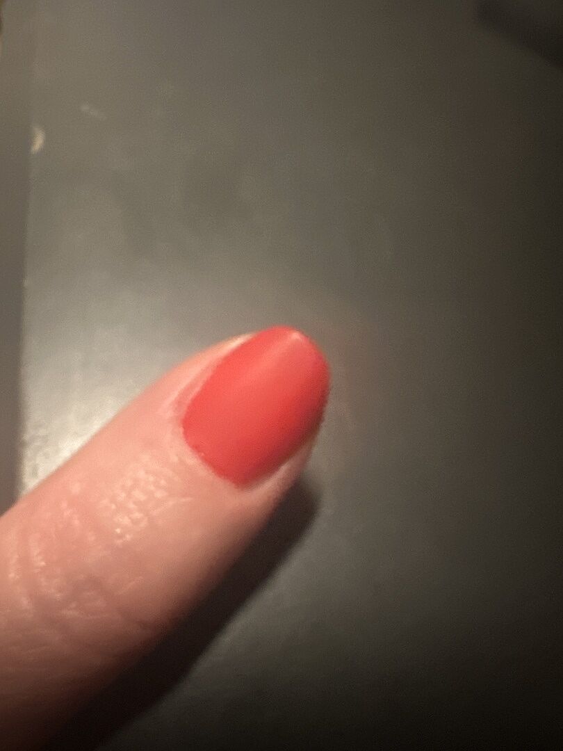 Bei mir leider streifig