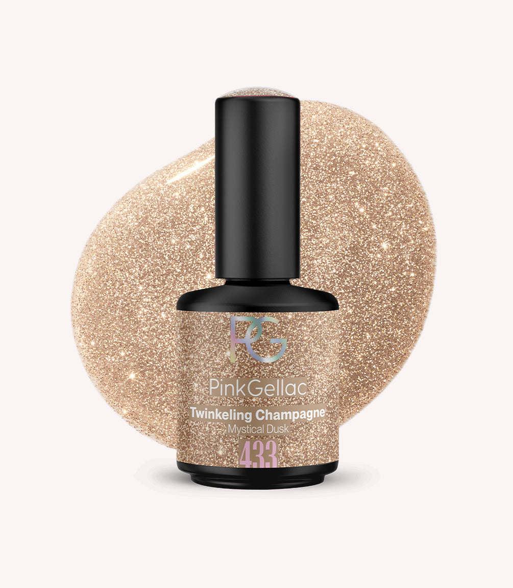 pink-gellac-433-twinkling-champagne-gel-nagellack-glitzer-gold image 1