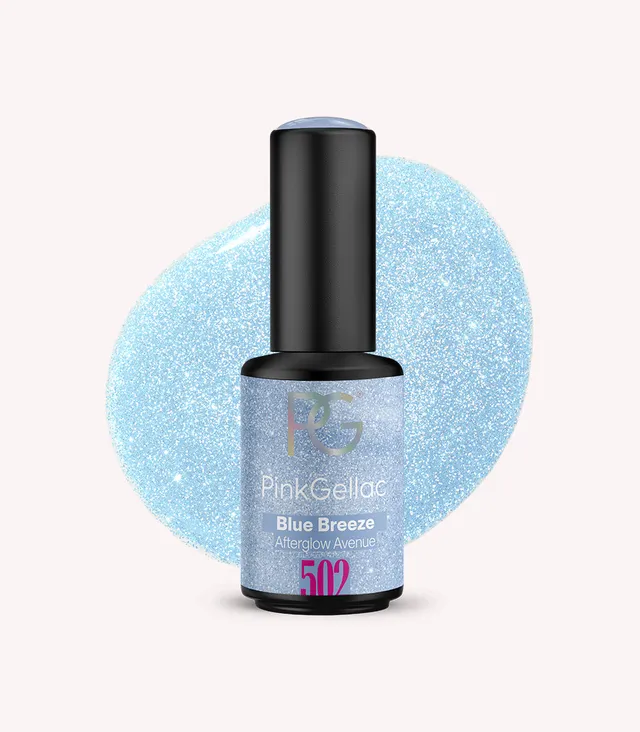 pink-gellac-502-blue-breeze-gel-nagellack-8ml-hellblau-glitzer image 1