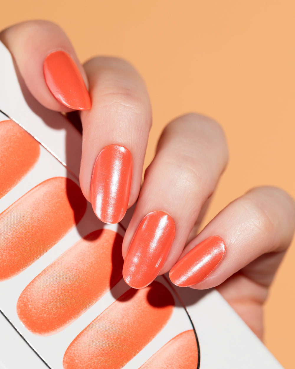 maniko-glazed-papaya-uv-gel-strips-manik-re image 2