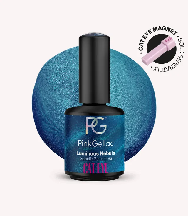 pink-gellac-cat-eye-luminous-nebula-gel-nagellack-hellblau-magnet image 1