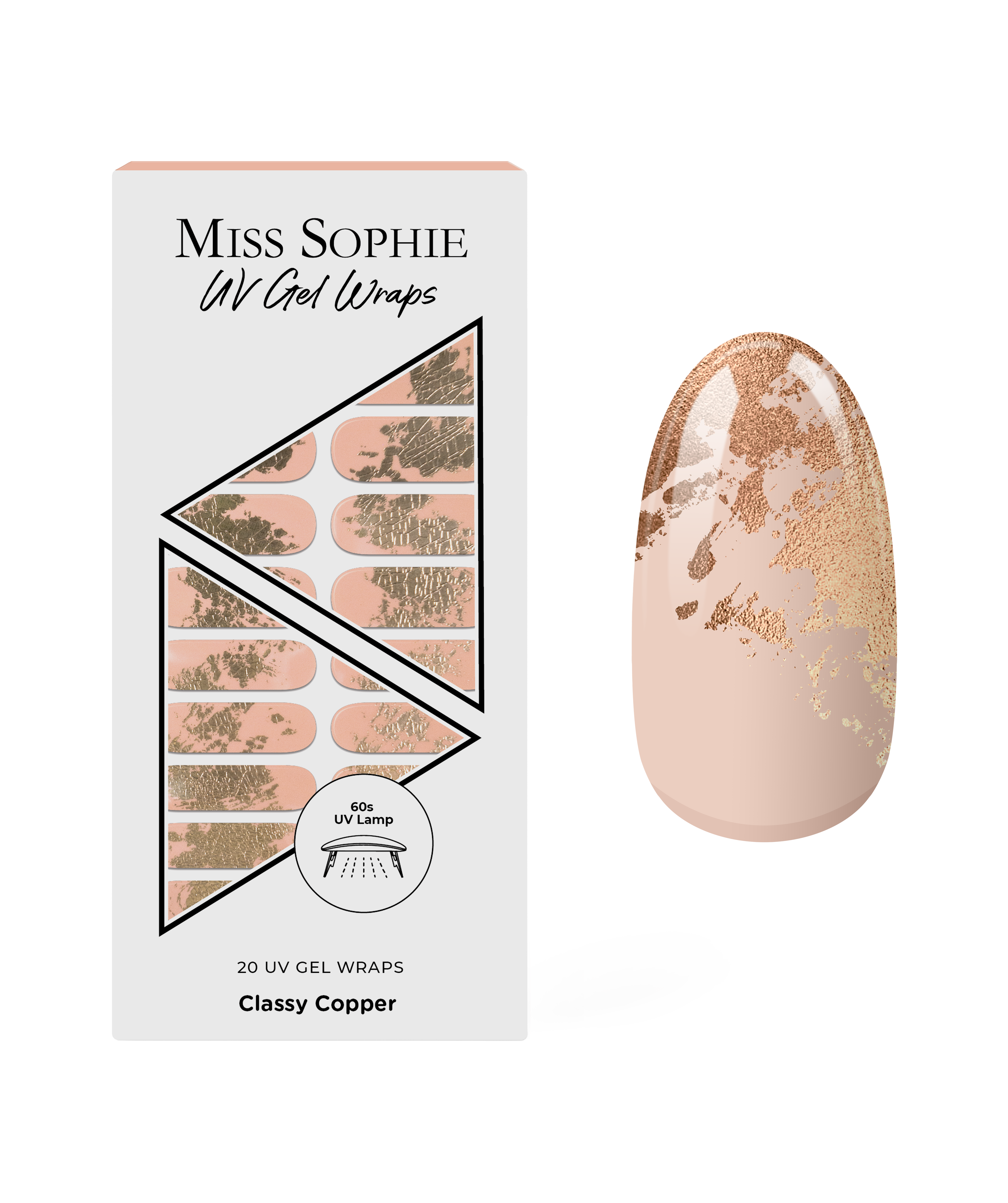 miss-sophie-classy-copper-uv-gel-wraps image 1