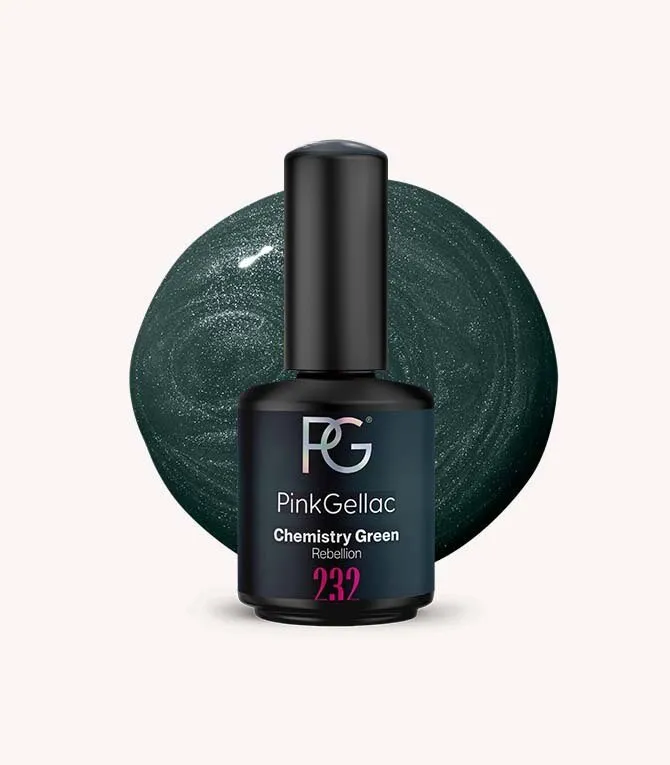 pink-gellac-232-chemistry-green-gel-nagellack image 1