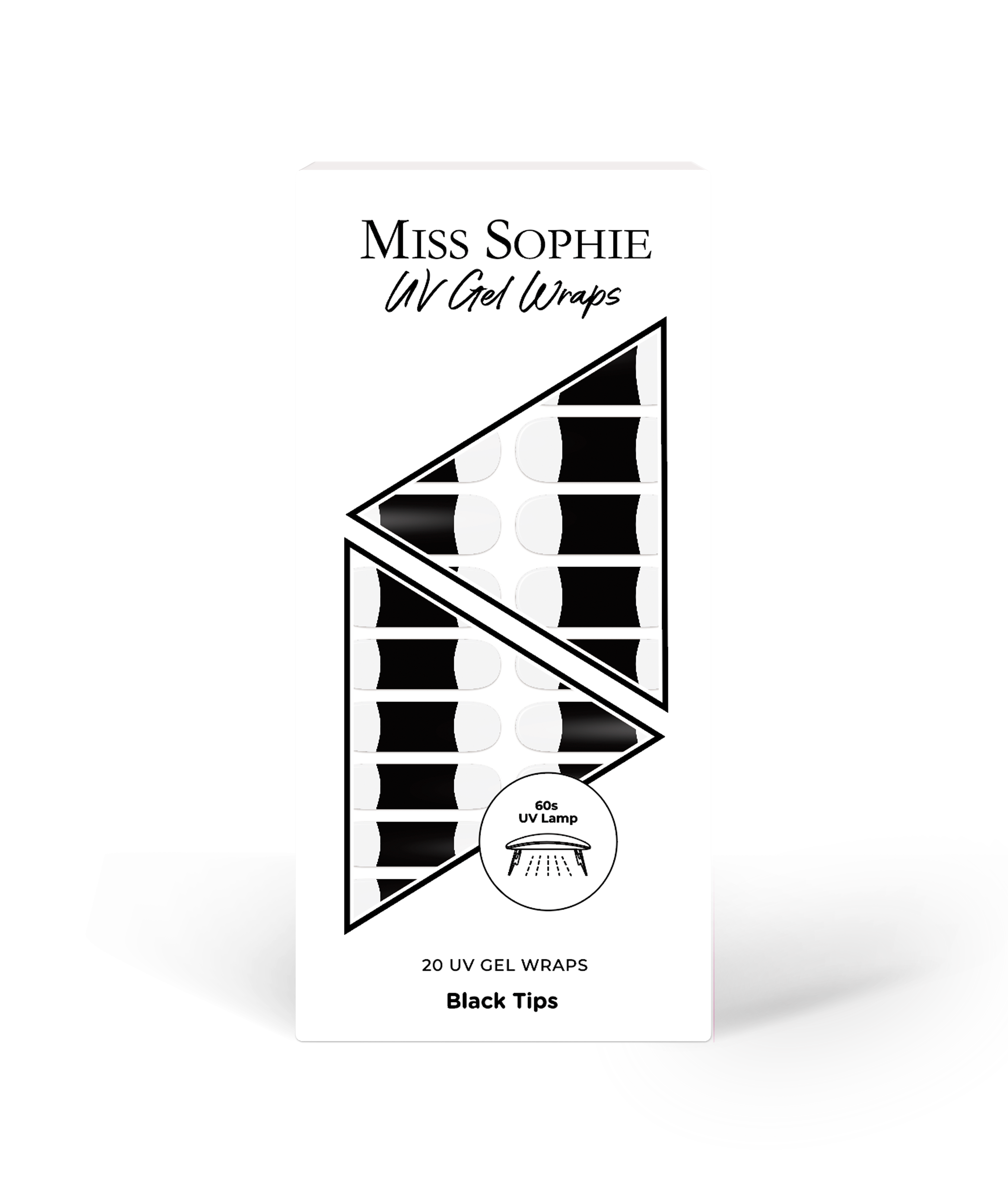 miss-sophie-black-tips-uv-gel-nagelfolien-french-schwarz image 1