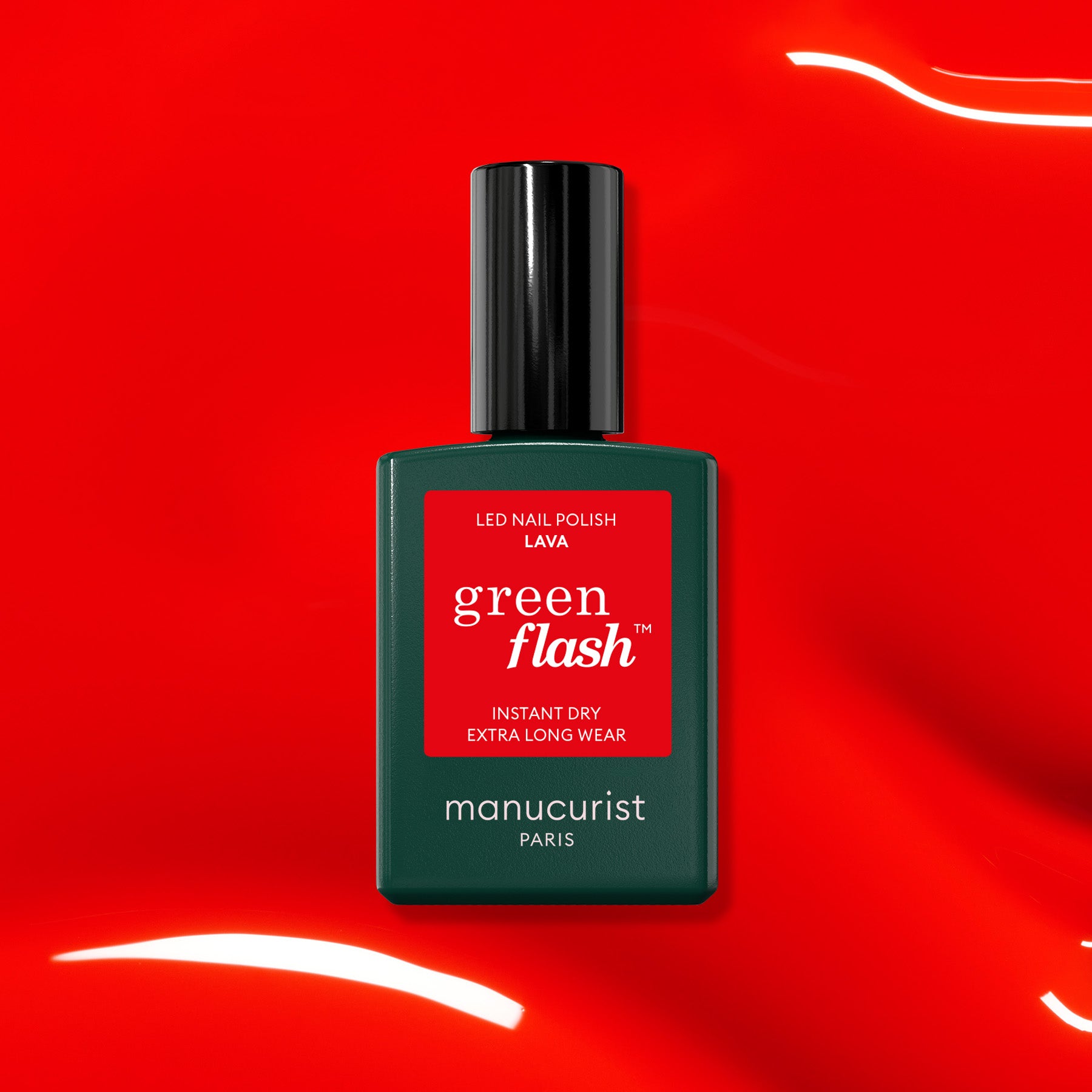 manucurist-green-flash-lava-semi-permanenter-gel-nagellack-rot-pop image 1