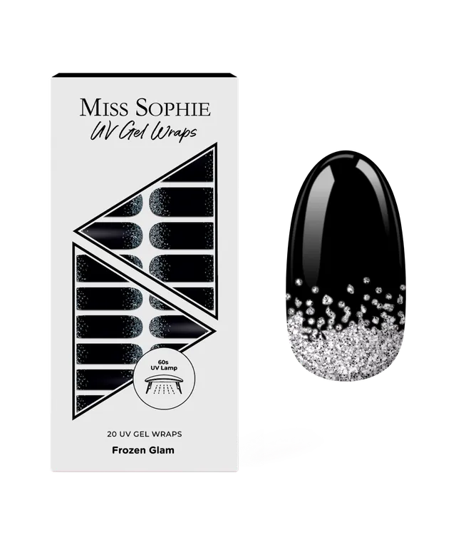 miss-sophie-frozen-glam-uv-gel-nagelfolien-eis-glitzer image 1
