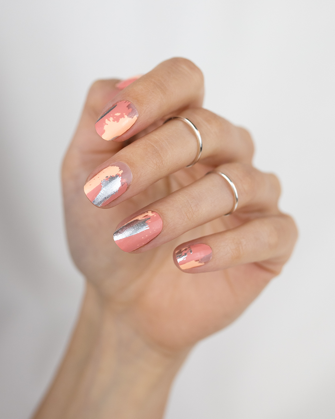 miss-sophie-ice-cream-nagelfolien-rosa-metallic-orange image 3