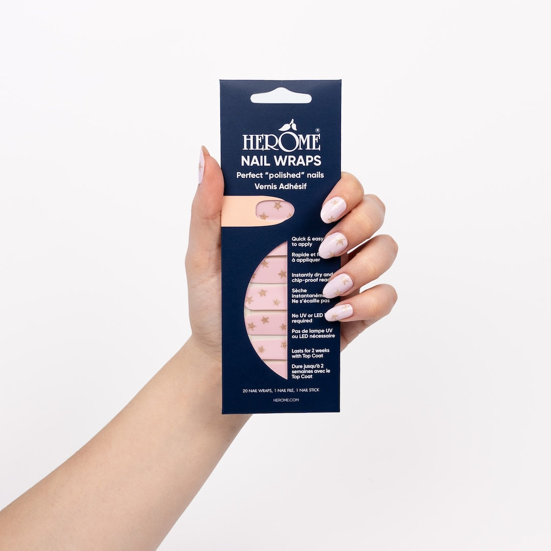 her-me-nagelfolien-sternenrosa-nail-wraps image 2