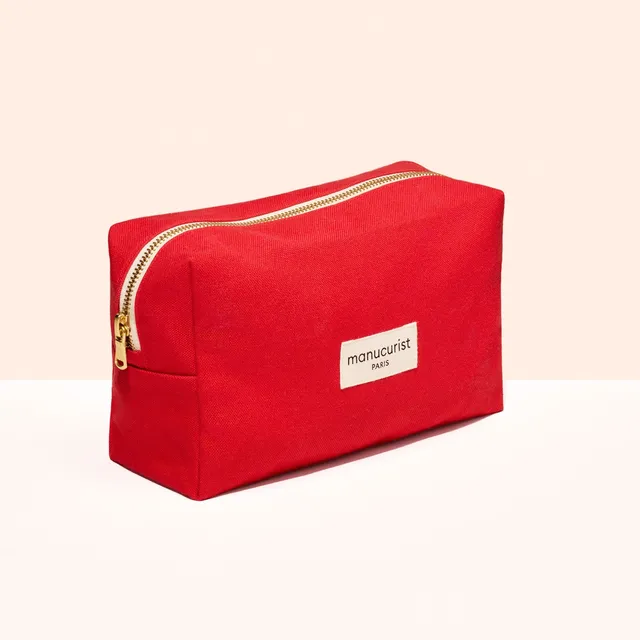 manucurist-rotes-necessaire-bio-baumwolle-tasche-f-r-green-flash image 1